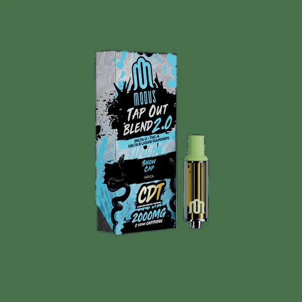 Modus Tap Out Blend 2.0 D11 Liquid Diamond Cartridge 2g (5/pack) - Image 3