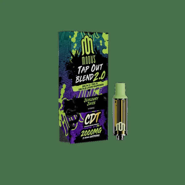 Modus Tap Out Blend 2.0 D11 Liquid Diamond Cartridge 2g (5/pack) - Image 4