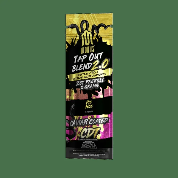 Modus Tap Out Blend 2.0 D11 Liquid Diamonds Pre Rolls 2g (10/pack) - Image 2