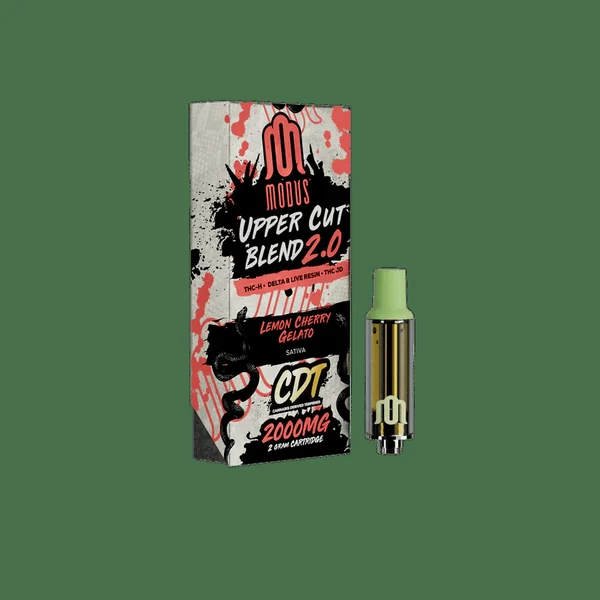 Modus Uppercut Blend 2.0 THC-H Live Resin Cartridge 2g (5/pack) - Image 2