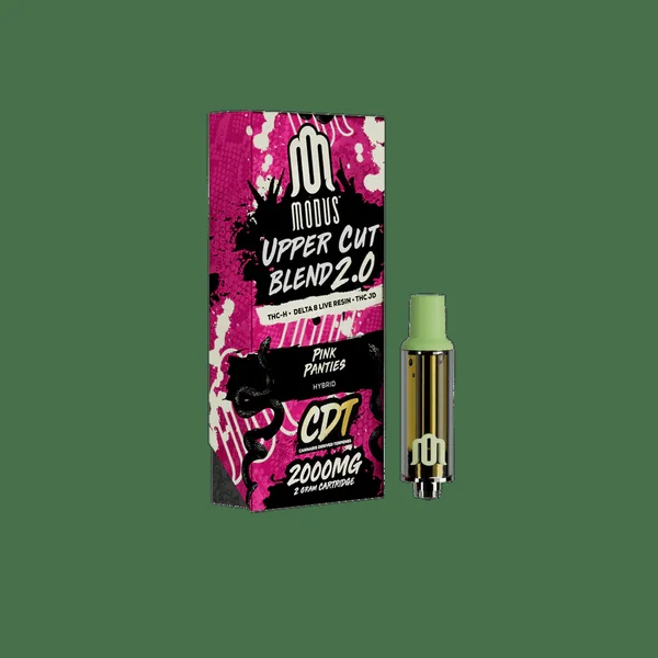 Modus Uppercut Blend 2.0 THC-H Live Resin Cartridge 2g (5/pack) - Image 3
