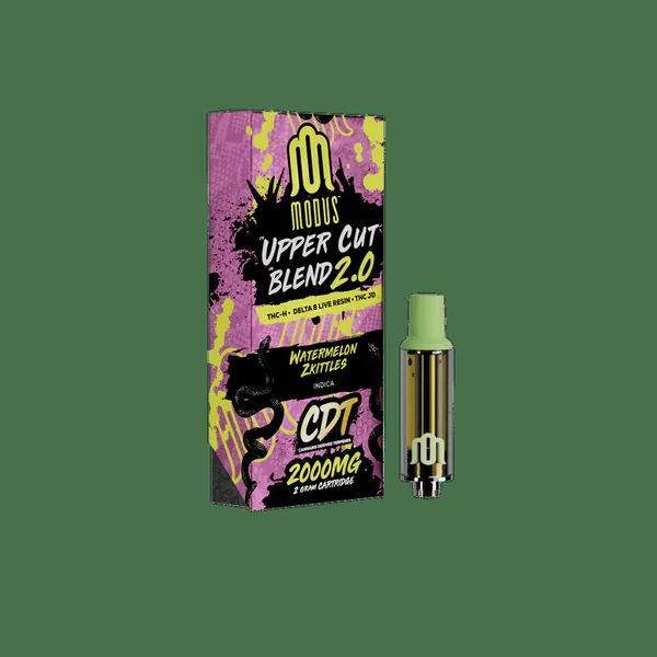Modus Uppercut Blend 2.0 THC-H Live Resin Cartridge 2g (5/pack) - Image 5