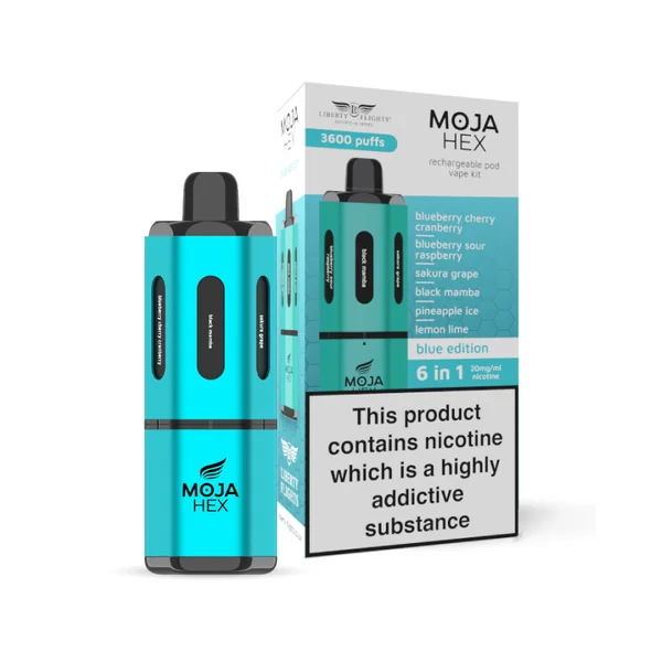 Moja Hex Pod Kit (3,600 Puffs)