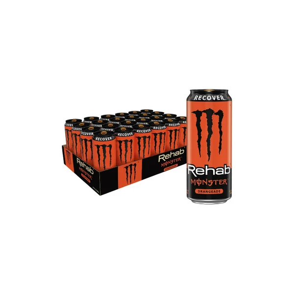 MONSTER 16oz24CT REHAB ORANGE