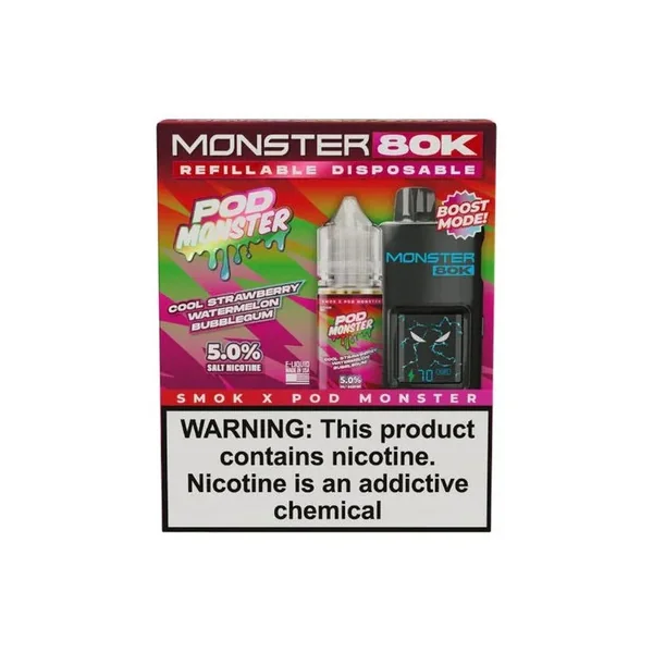 Monster 80K Refillable Disposable Vape