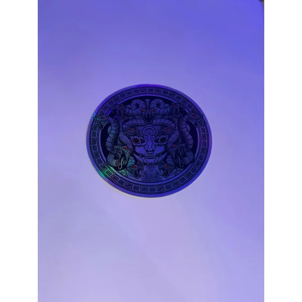 Mothership Glass Gaze Series Round Mirror Stickers
