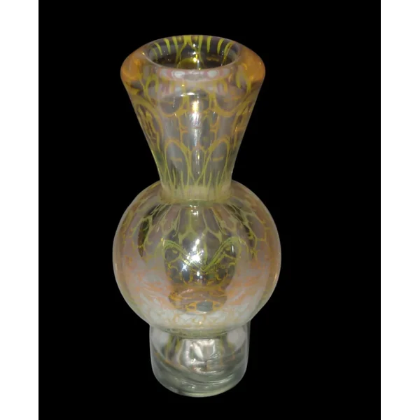 Mothership Glass “Hive “ Series Clear Bubble Cap