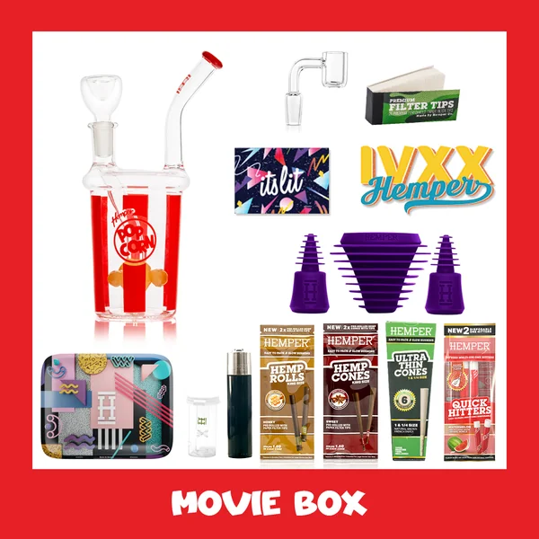 Movie Popcorn Bong Box