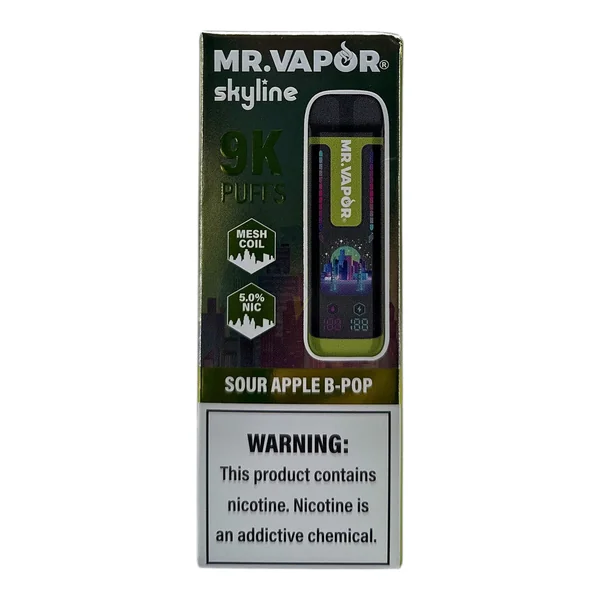 Mr. Vapor Skyline - 9,000 Puff Disposable Vape - Image 7