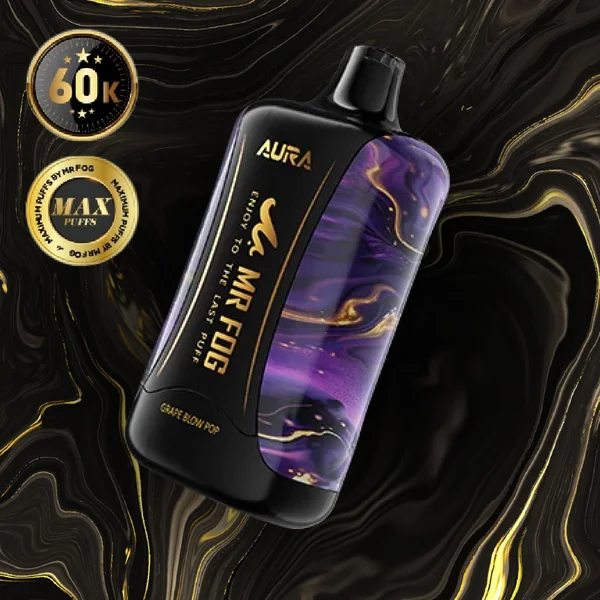 Mr.Fog NOVA AURA 5% 60K Vape Disposable Wholesale - Image 6