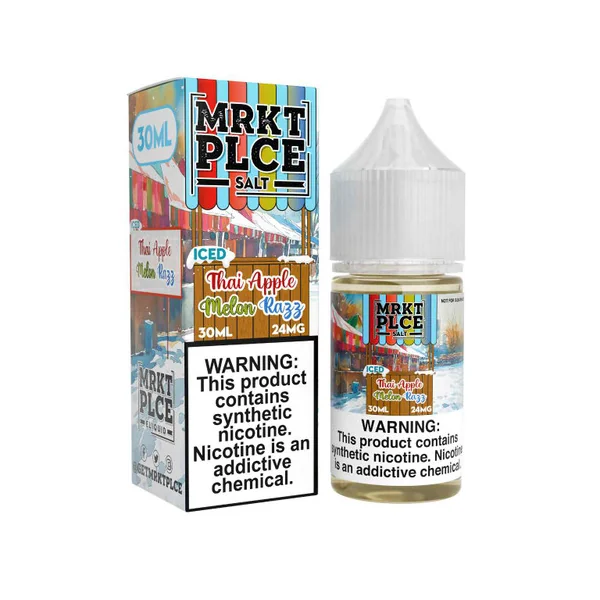 MRKTPLCE Iced Thai Apple Melon Razz Salt Nic 30ml E-Juice