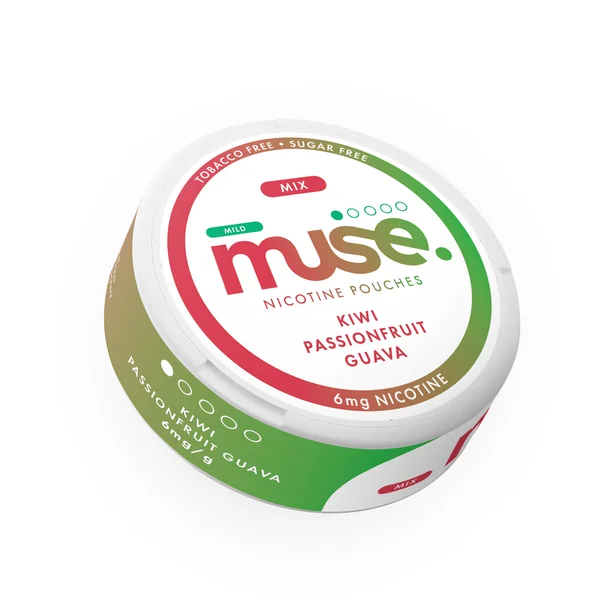 Muse Mix 6mg Nicotine Pouches - 20 Count Tub for a Tobacco-Free Experience - Image 7