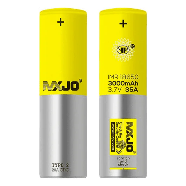 MXJO 18650 3000mAh Flat Top Battery Type 2 - Image 2