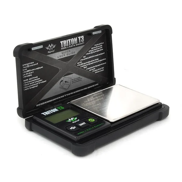My Weigh T3-400 Triton T3 400 Gram x 0.01 Digital Pocket Scale Black