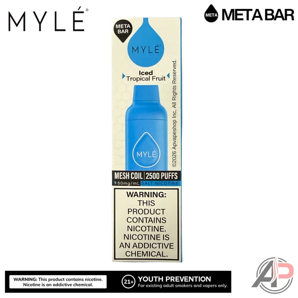 Myle Meta Bar Vape 2500 Puffs Vape Disposable Device - Image 13