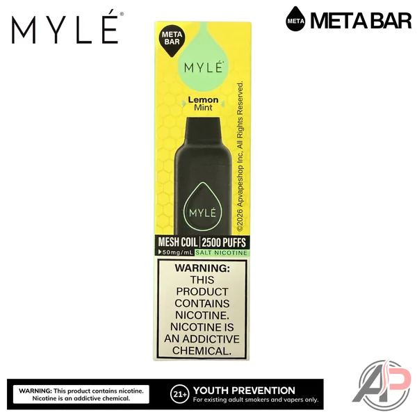 Myle Meta Bar Vape 2500 Puffs Vape Disposable Device - Image 14