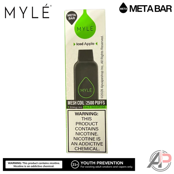 Myle Meta Bar Vape 2500 Puffs Vape Disposable Device - Image 15