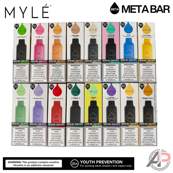 Myle Meta Bar Vape 2500 Puffs Vape Disposable Device - Image 3