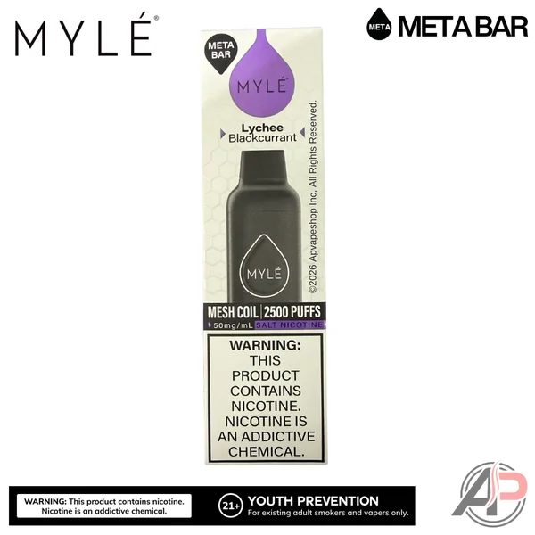 Myle Meta Bar Vape 2500 Puffs Vape Disposable Device - Image 21