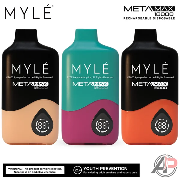Myle Meta Max 18000 Puffs Disposable Vape Device