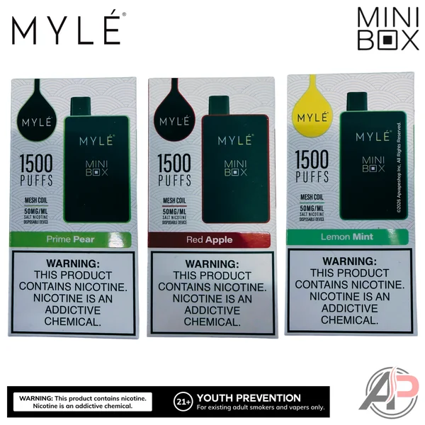 Myle Mini Box 1500 Puffs Disposable Vape Device