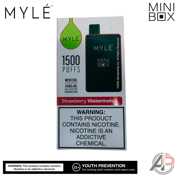 Myle Mini Box 1500 Puffs Disposable Vape Device - Image 17