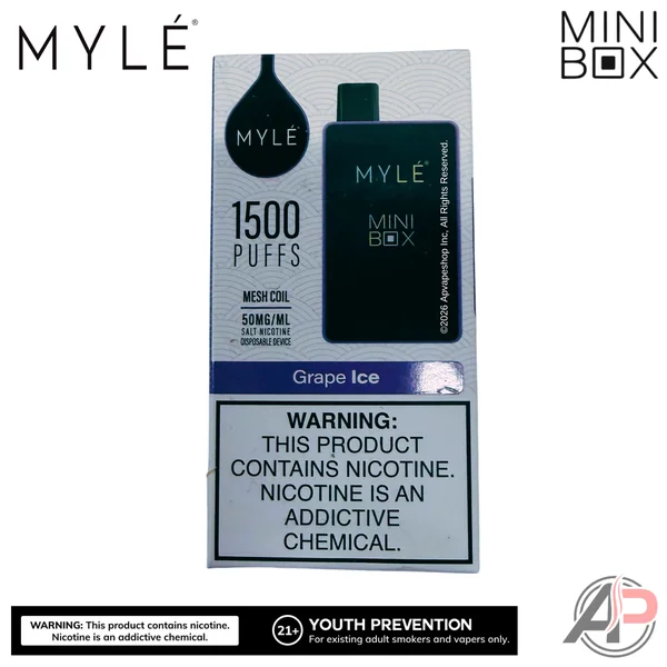 Myle Mini Box 1500 Puffs Disposable Vape Device - Image 22