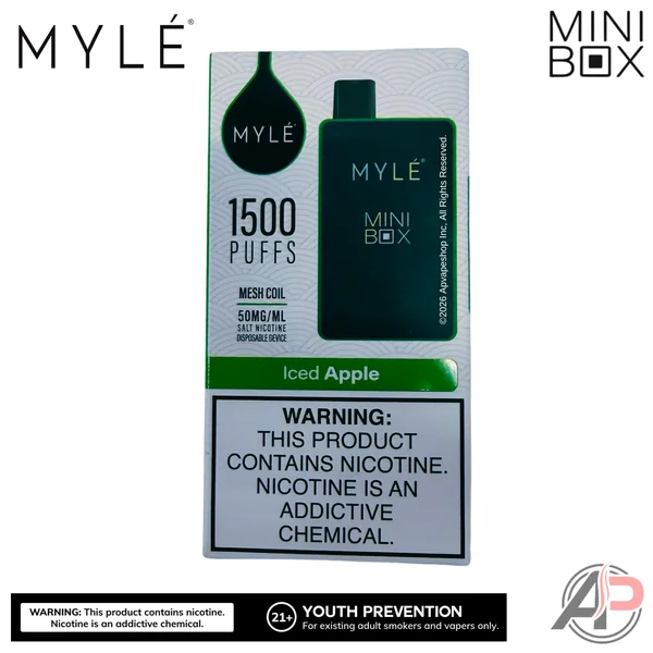 Myle Mini Box 1500 Puffs Disposable Vape Device - Image 8