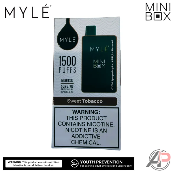Myle Mini Box 1500 Puffs Disposable Vape Device - Image 10