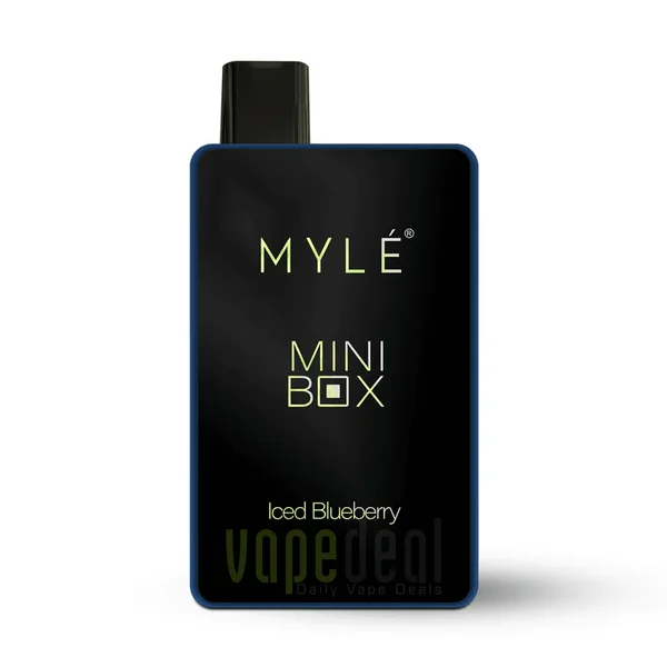 Myle Mini Box Disposable Device 1500 Puffs - Iced Blueberry