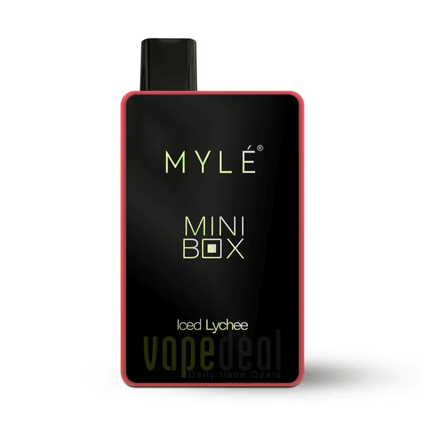 Myle Mini Box Disposable Device 1500 Puffs - Iced Lychee