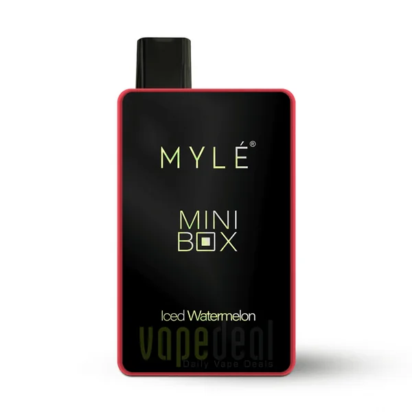 Myle Mini Box Disposable Device 1500 Puffs - Iced Watermelon