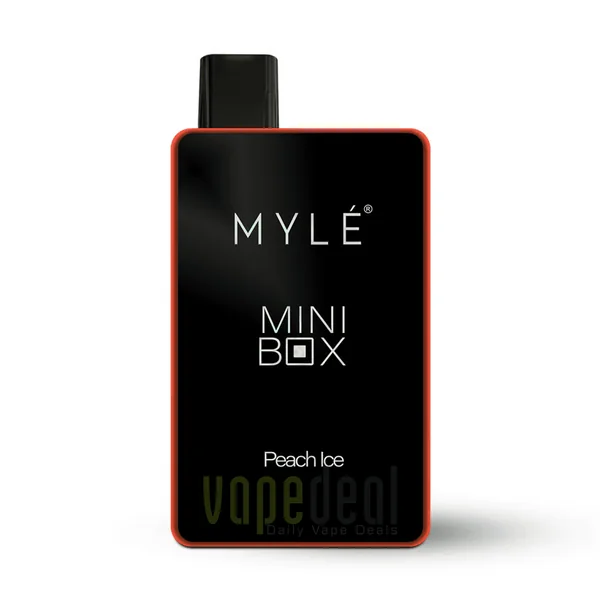 Myle Mini Box Disposable Device 1500 Puffs - Peach Ice