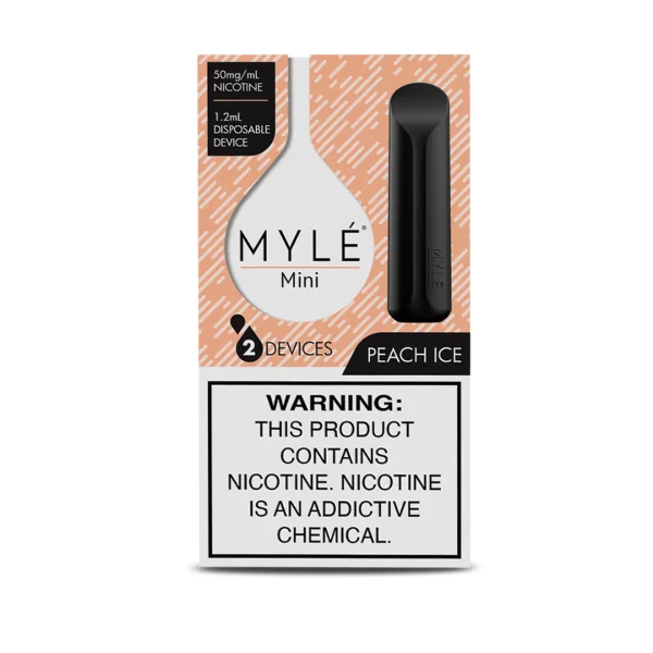 MYLE Mini Peach Ice Disposable Pods