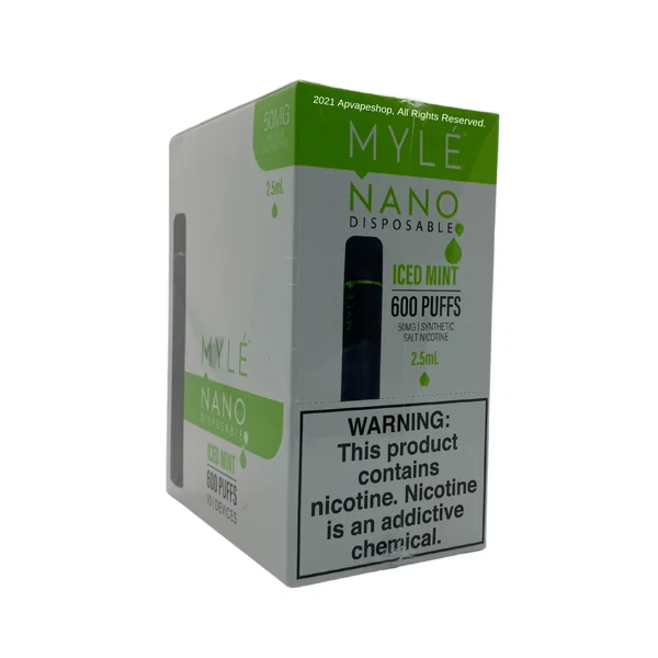 Myle Nano Disposable Vape Device - Image 25