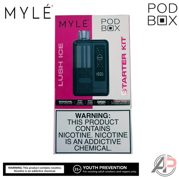 Myle Pod Box 35,000 Puffs Disposable Vape Device Kit - Image 11