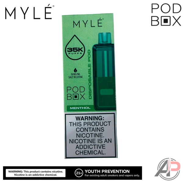 Myle Pod Box 35,000 Puffs Disposable Vape Device Kit - Image 18