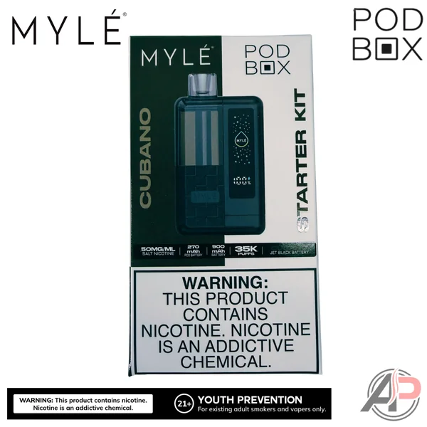Myle Pod Box 35,000 Puffs Disposable Vape Device Kit - Image 8