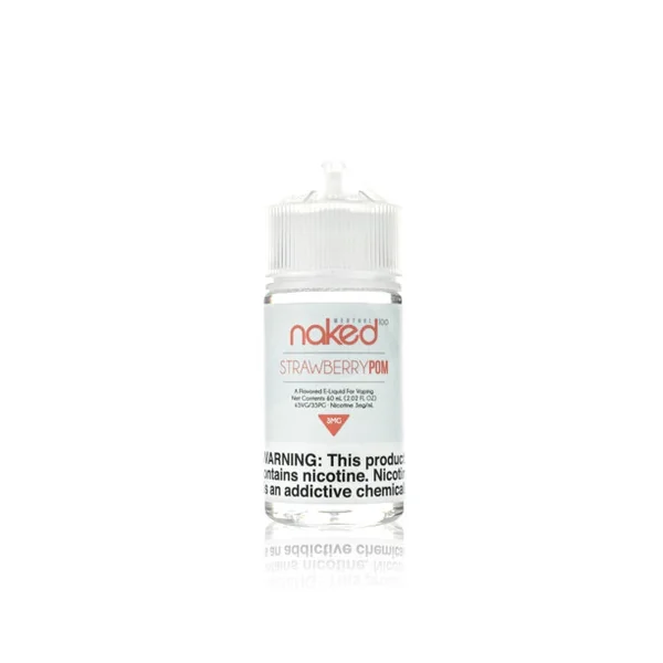 Naked 100 Menthol E-Liquid - Strawberry Pom (Brain Freeze)