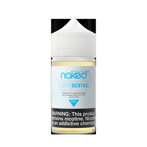 Naked 100 Menthol Freebase Vape Juice - Image 2