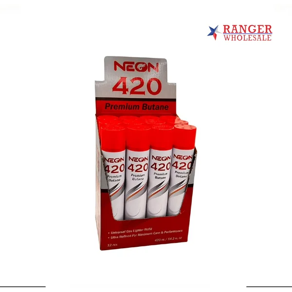 NEON 420 BUTANE 14.2oz12CT