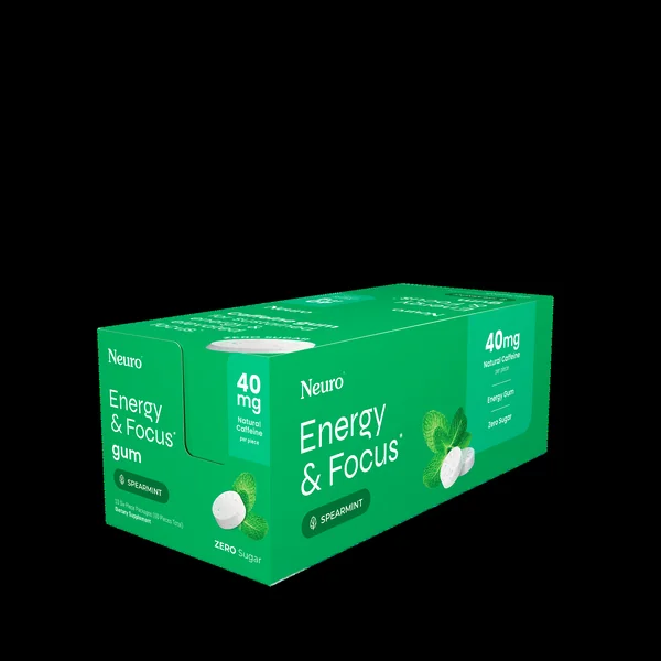 Neuro Energy And Focus Gum 6ct (10/pack) - Image 4