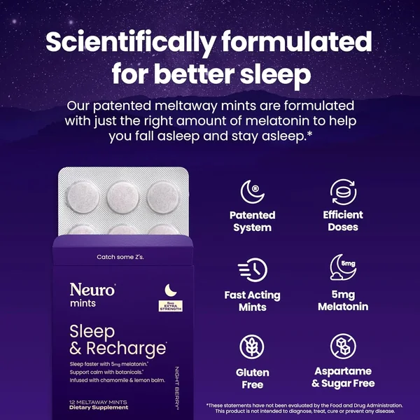Neuro Sleep And Recharge Mints 12ct (12/pack) - Image 3