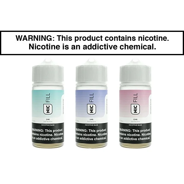 NIC FILL UNFLAVORED NICOTINE CONCENTRATE