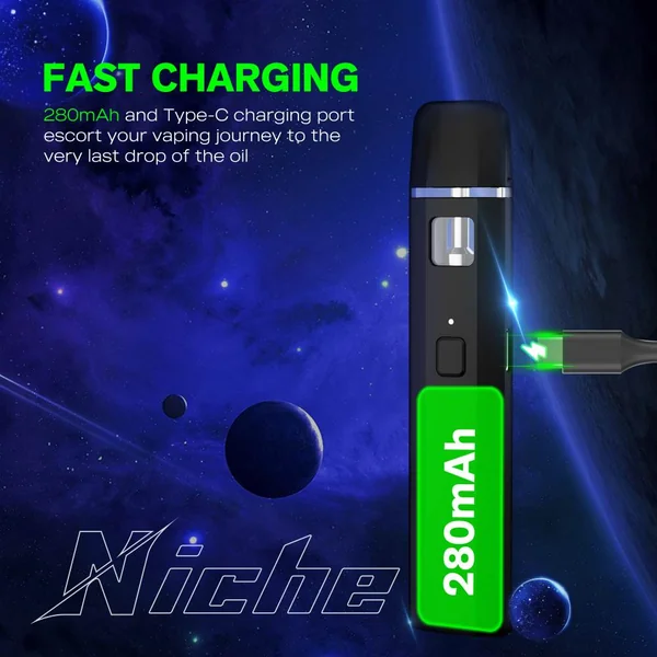 Niche - 1ml/2ml Disposable Vape Pen Ceramic Core Pre-Heat - Image 4