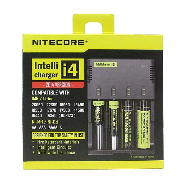 Nitecore IntelliCharger i4 Battery Charger – 2nd Generation