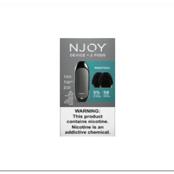 NJOY DEVICE $ 2POD MENTHOL 5CT