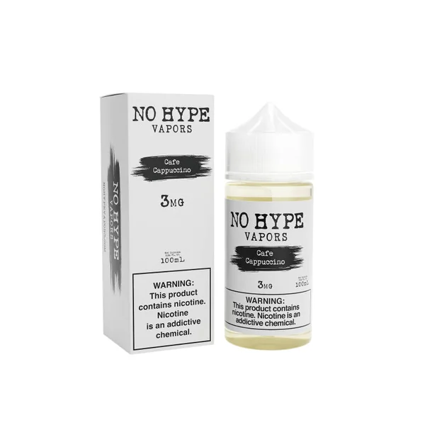 No Hype Vapors Cafe Cappuccino 100ml E-Juice