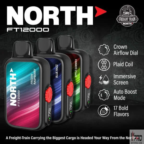 North FT12000 Disposable Vape 5% - Image 2