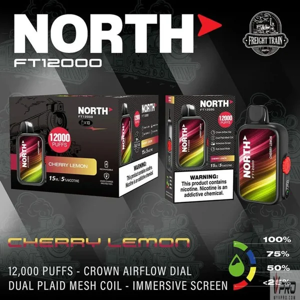 North FT12000 Disposable Vape 5% - Image 11